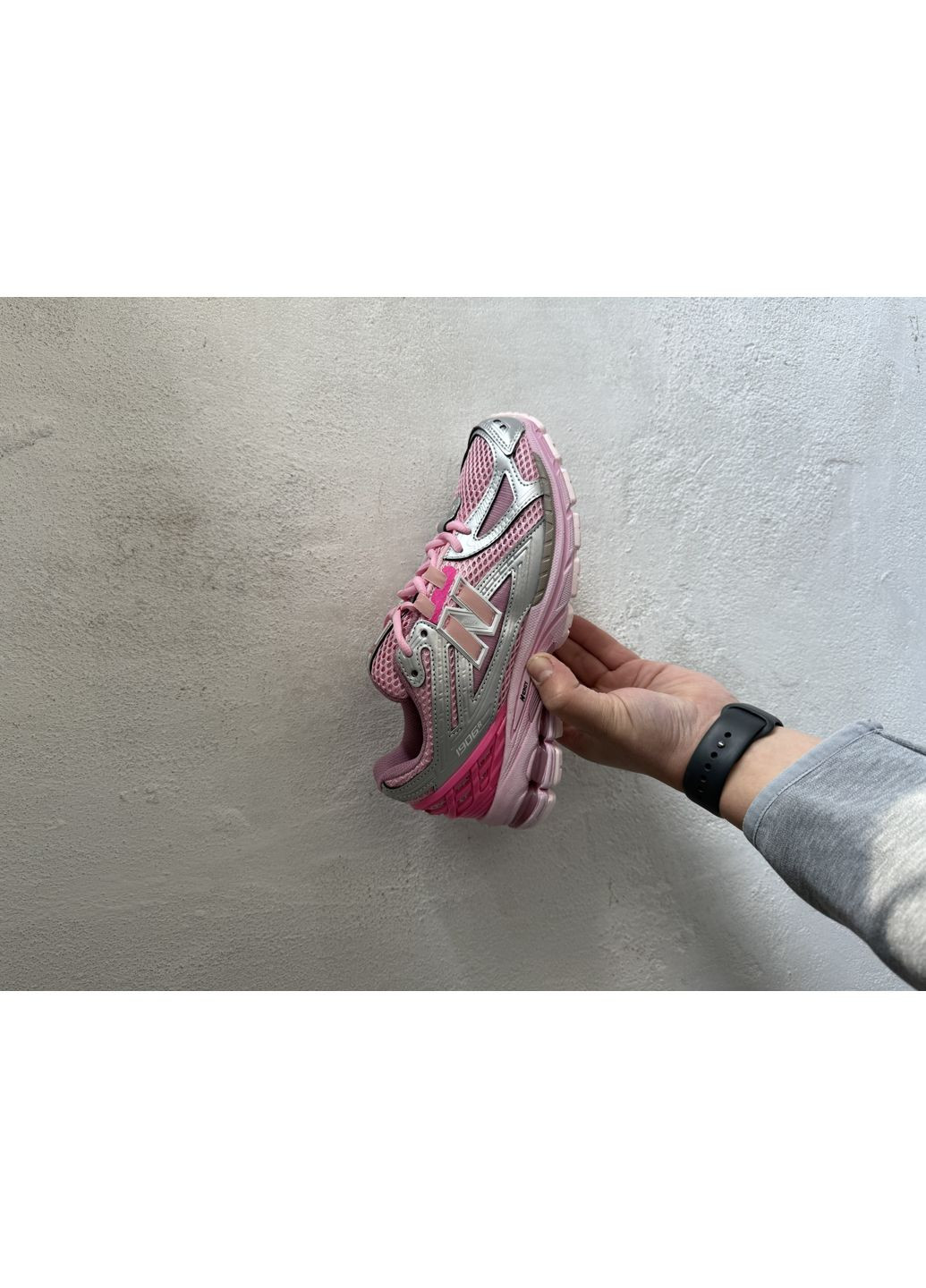 КРОССОВКИ ЖЕНСКИЕ NEW BALANCE 1906R PINK SILVER НЬЮ БЕЛАНС 1906R No Brand розовые демисезоны (368861977)