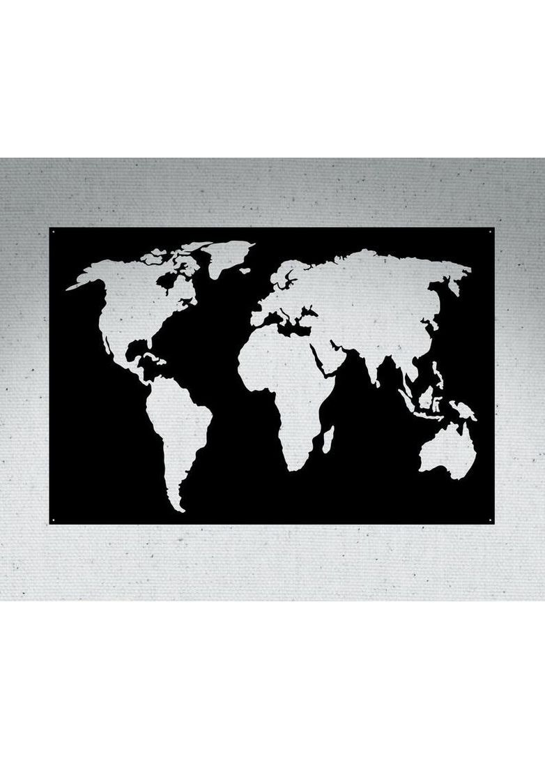 Декоративное панно Карта Мира Poleno (367952520)