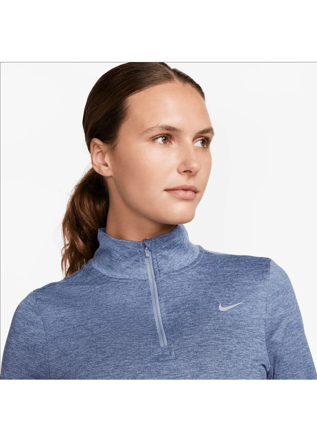 Женская кофта Dri-Fit Swift Uv Blue Nike (365962056)