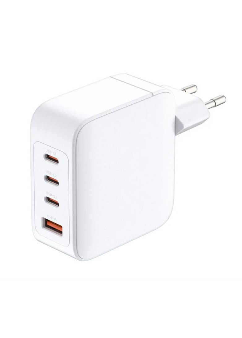 Зарядное устройство сетевое DCF-141 140Вт GaN 3хUSB-С, 1xUSB-A, белый D-Link (362212706)