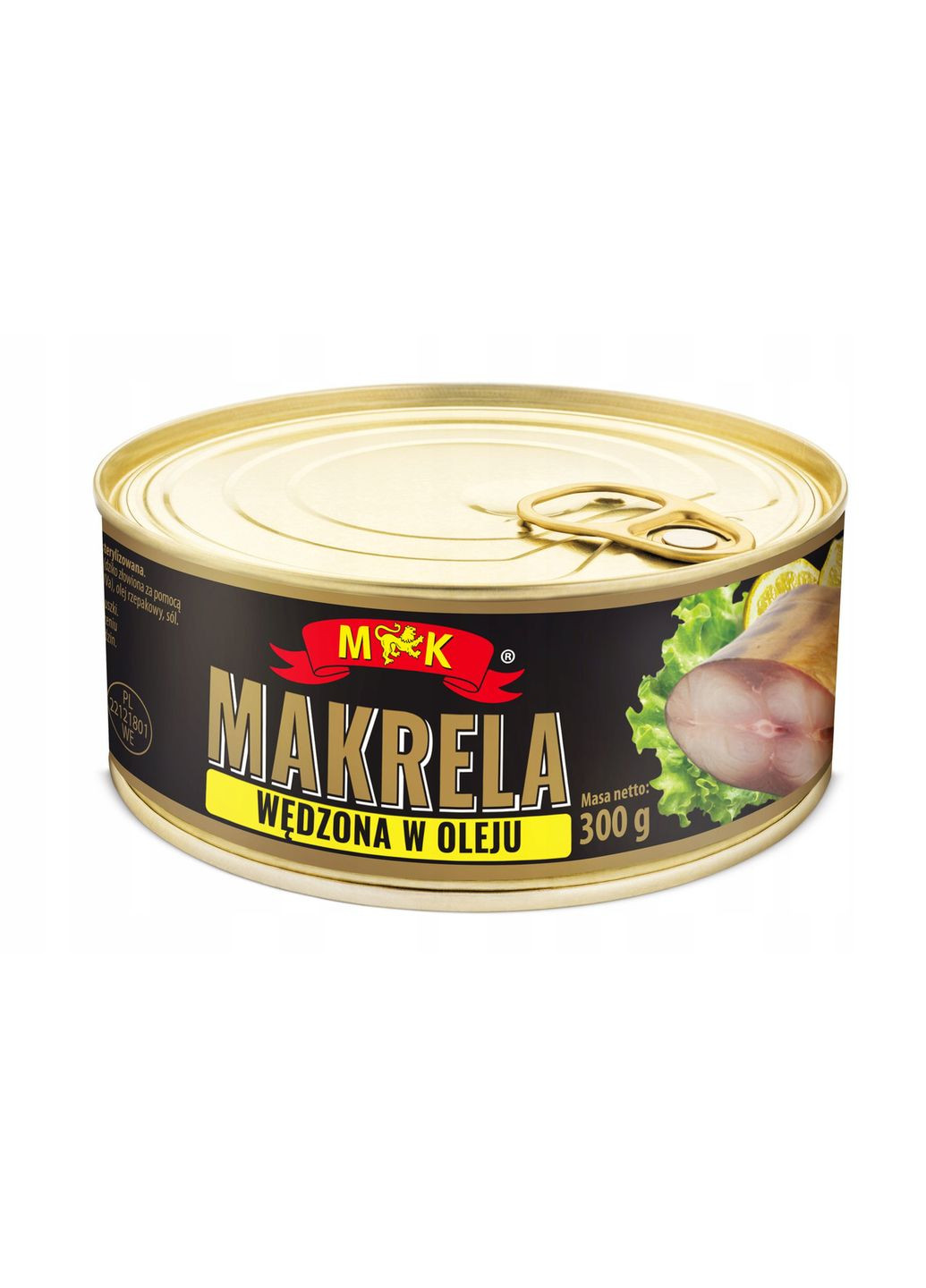 Скумбрия (Макрель) MK Makrela Wedzona Oleju Копчена в Масло 300 г. No Brand (349812227)