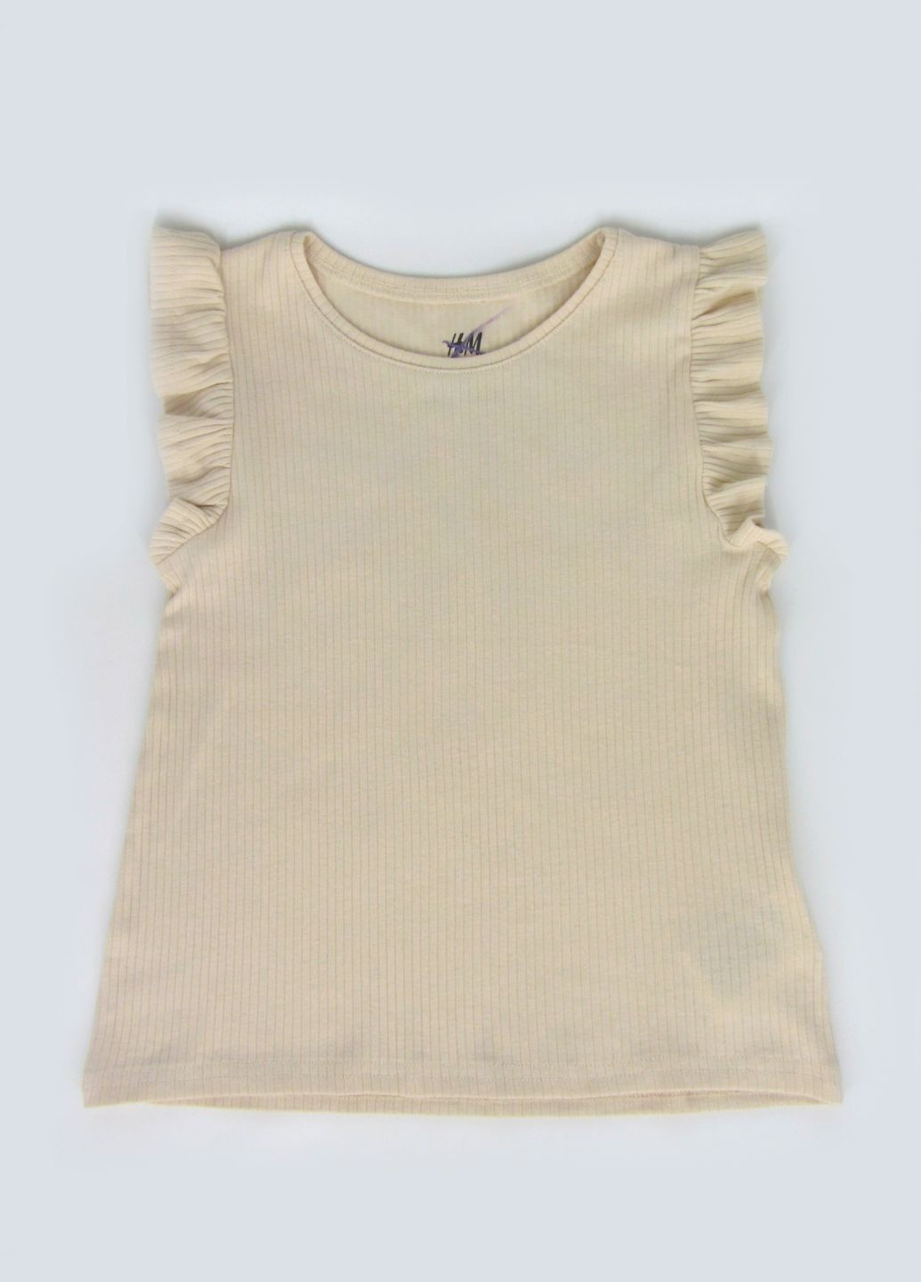 Молочна літня футболка H&M