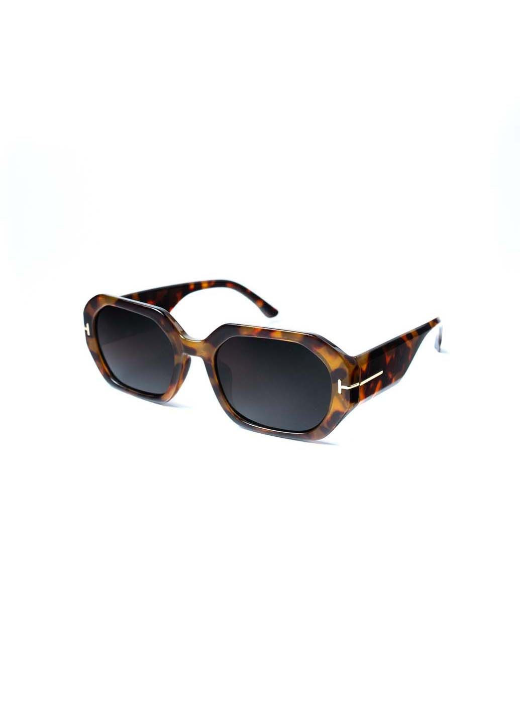 Солнцезащитные очки с поляризацией Геометрия женские 450-301 LuckyLOOK (294908062)
