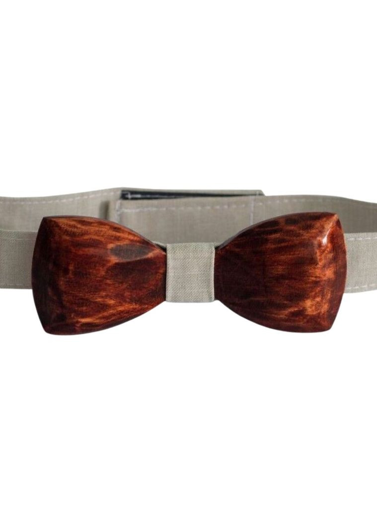 Деревянная Бабочка Галстук объемный в подарочной упаковке 8140 GOFIN (295443768)