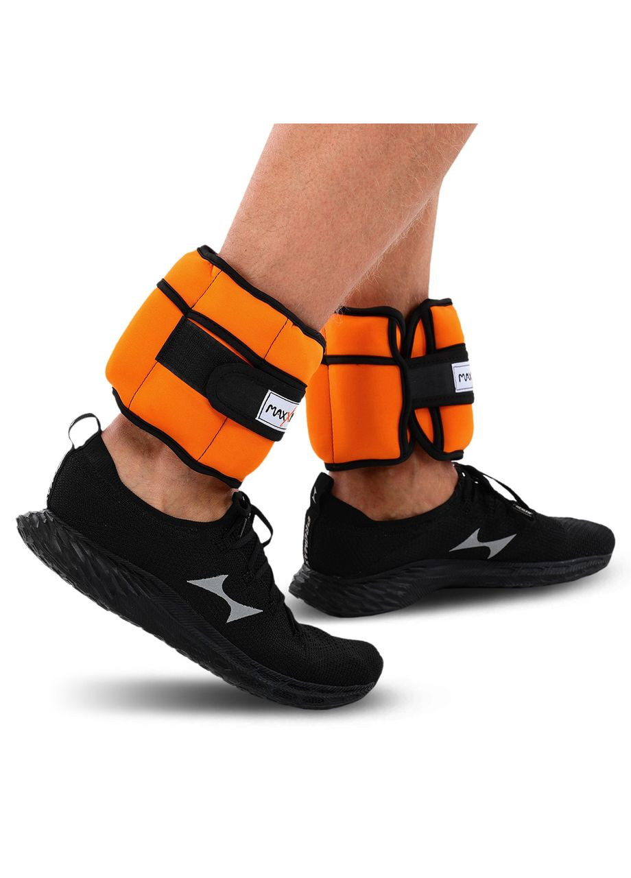 Утяжелители-манжеты с регулируемым весом для рук и ног XMMA FWB04 (2 x 5,0LB) (верх-неопрен, наполнитель-песок) MaxxMMA (361435408)