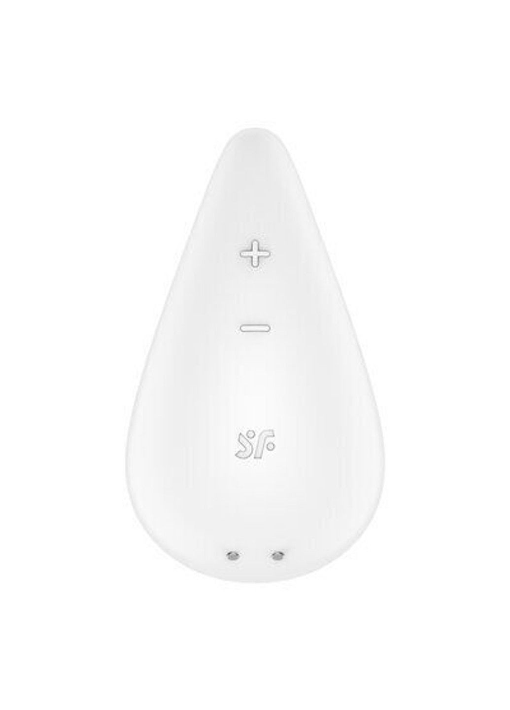 Вібратор для зовнішньої стимуляції Dew Drop White, 2 мотори, 12 режимів, м’який корпус Satisfyer (333332646)