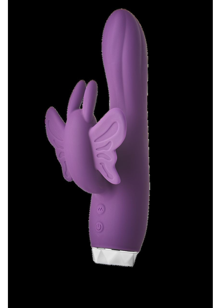 Вібратор-кролик у вигляді Метелики Dream Toys Flirts Butterfly, фіолетовий, 17 х 3 см No Brand (303892782)