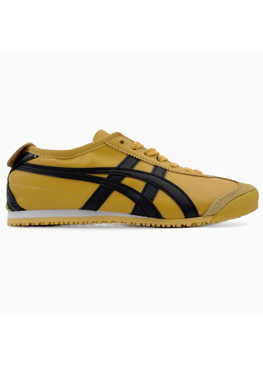 Желтые летние кроссовки asics onitsuka tiger mexico yellow асикс онитсука No Brand