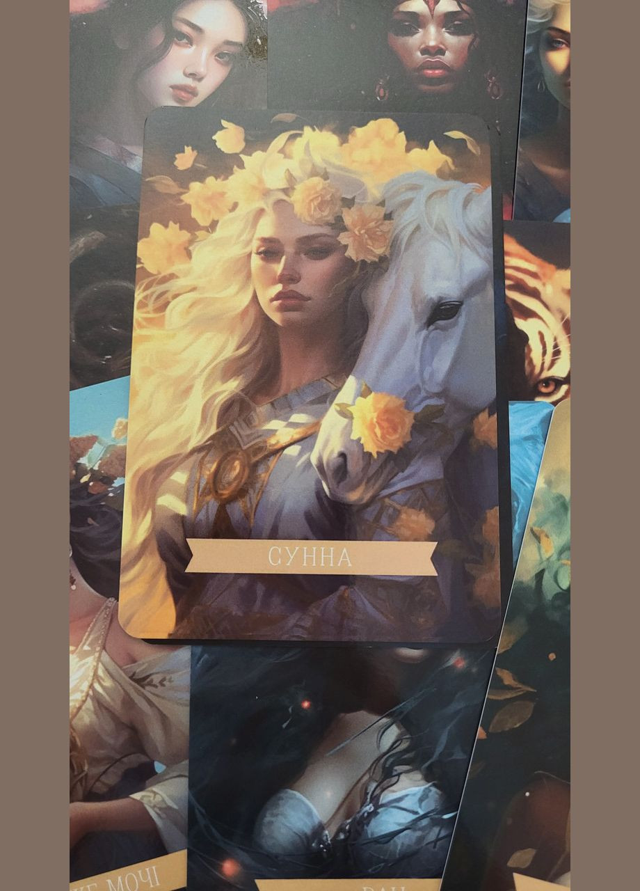 Карти Таро Оракул Богинь 78 шт No Brand (334889237)