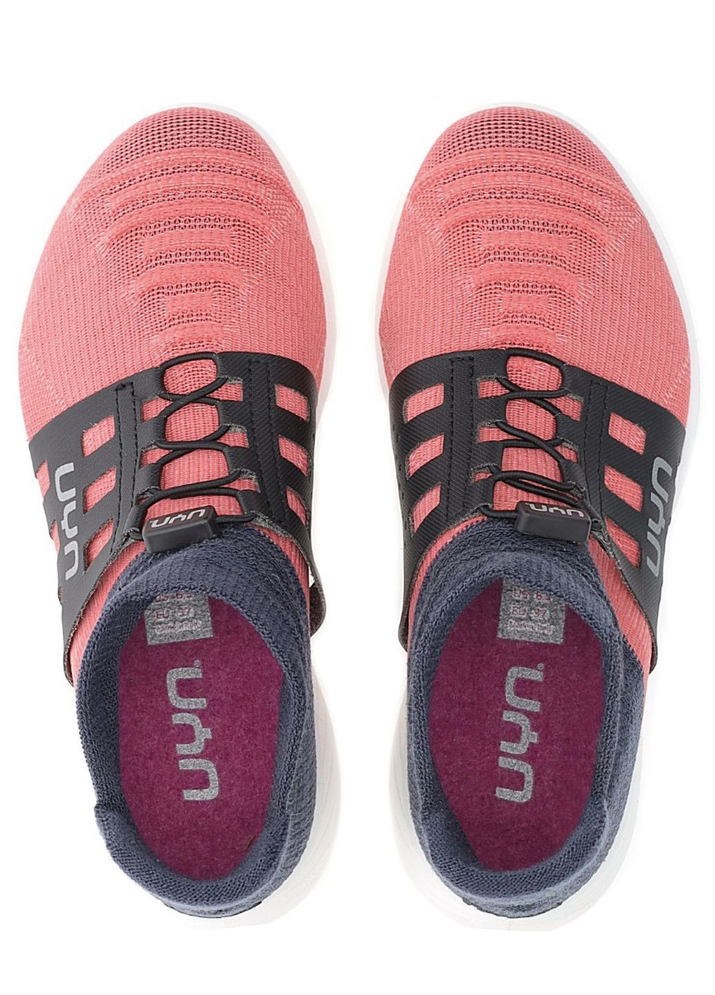 Цветные кроссовки женские UYN X-Cross Tune P402 Pink/Carbon
