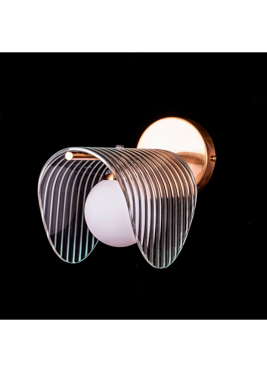 Бра на 1 лампочку 2017/1W/BRO+CL No Brand (352229616)