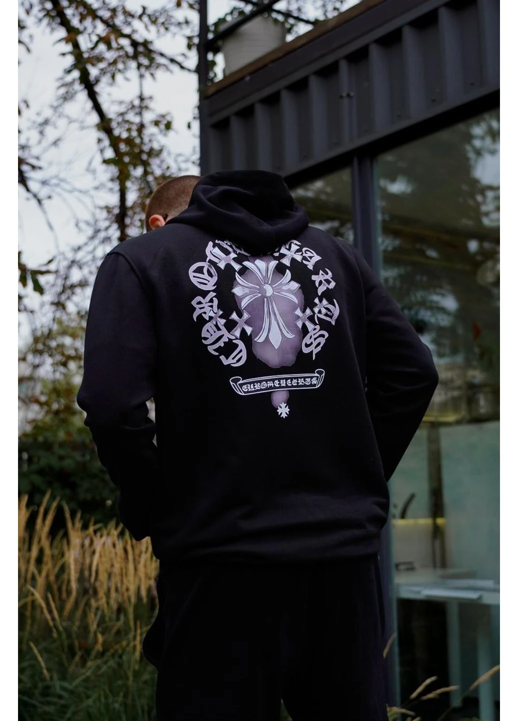 Чоловічий зіп-худі Chrome Hearts No Brand (382666366)