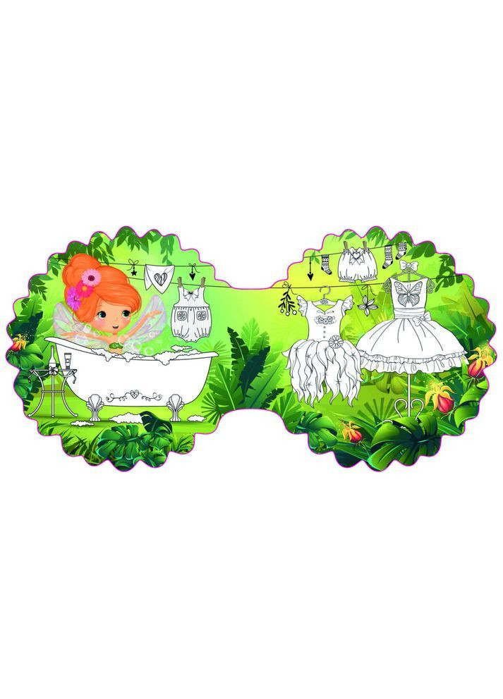 Цветочные феи. Гербера. 54 наклейки () Кристал Бук F00024811 (372129928)