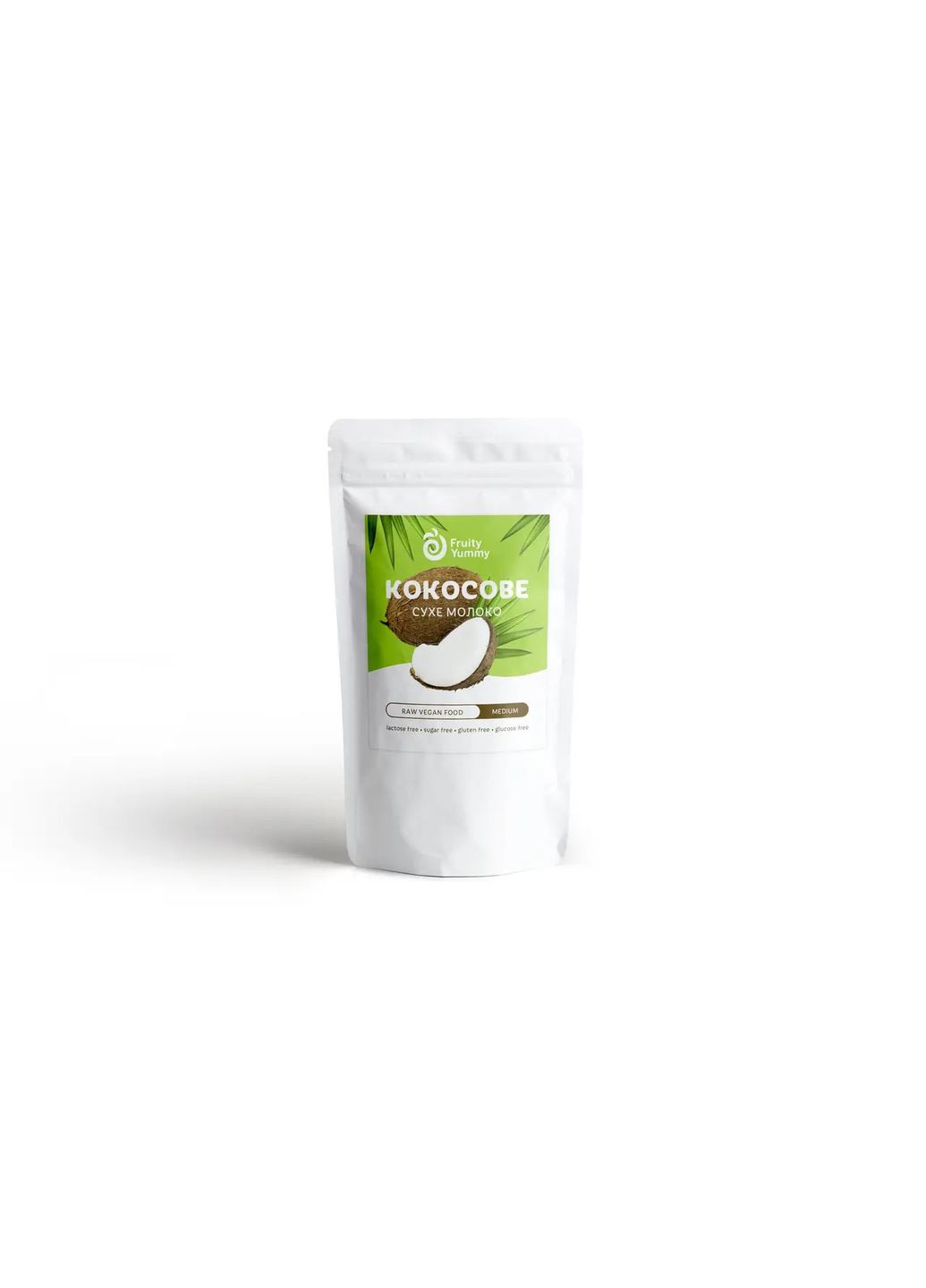 Молоко сухе кокосове FruityYummy 200г Fruity Yummy (370388489)