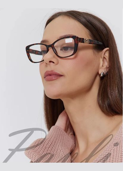 Женские пластиковые очки для зрения, для чтения +0.75 БлюБлокер Антиблик Gvest (334877680)