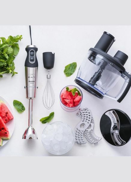 Блендер MG-642, блендер для дитячого пюре, блендер для дому, блендер для кухні, електричний Magio (364664699)