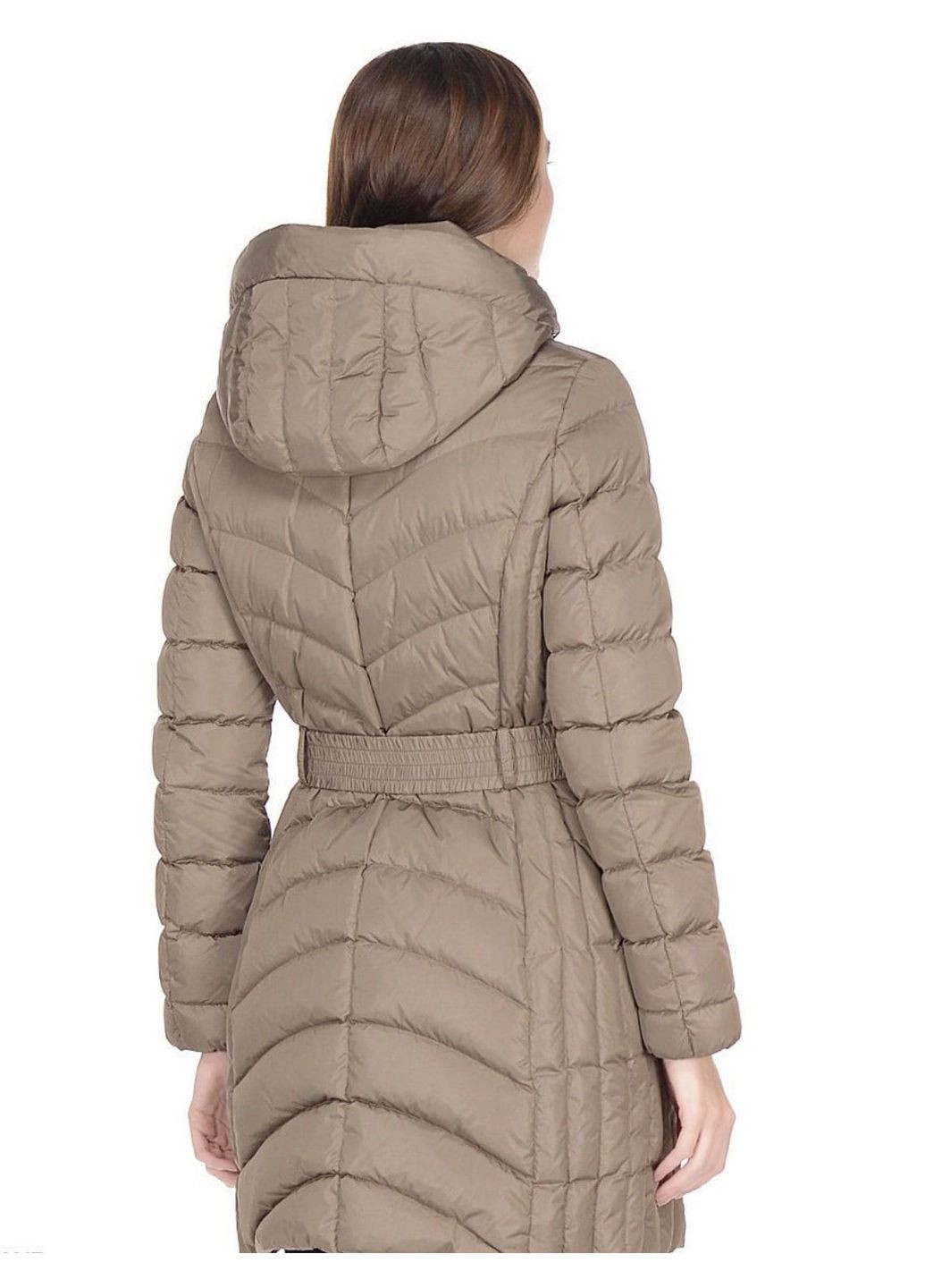 Коричневий зимній Пуховик Geox