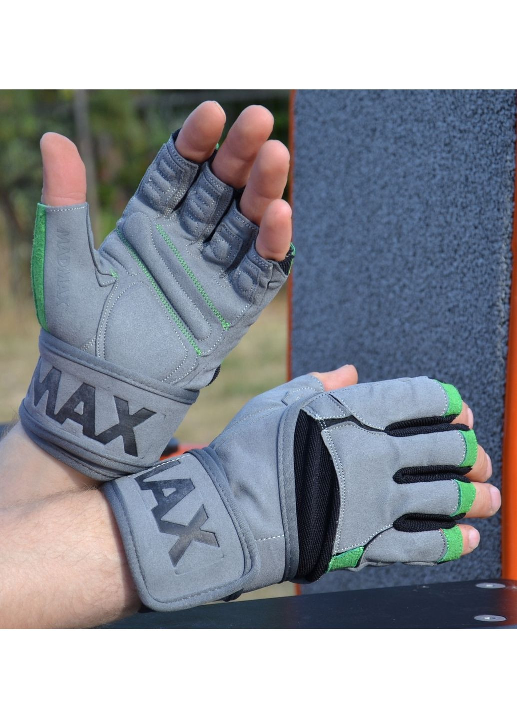 Унісекс рукавички для фітнесу L Mad Max (279317612)