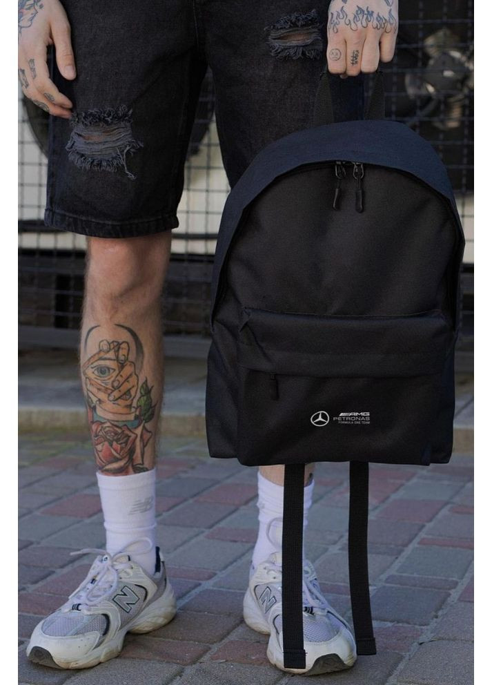 Повсякденний рюкзак шкільний Compact з принтом AMG Black Without (349454538)