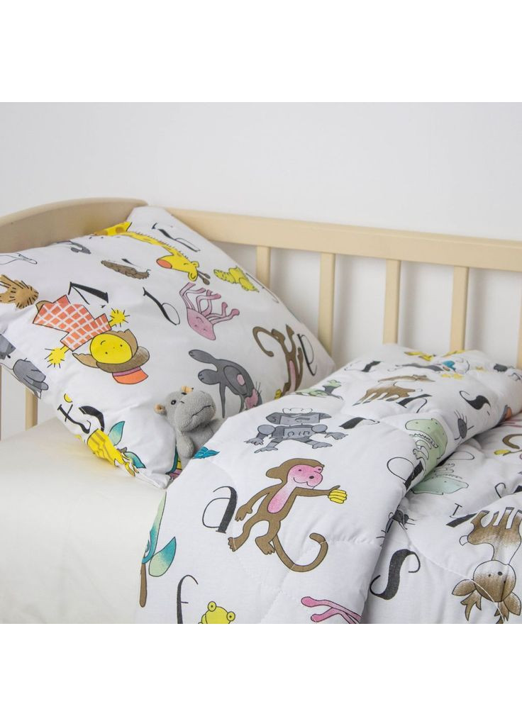 Ковдра дитяча " LITTLE FRIENDS " 105*140 см (250г/м2) (Animal Alphabet) ТЕП (363131703)