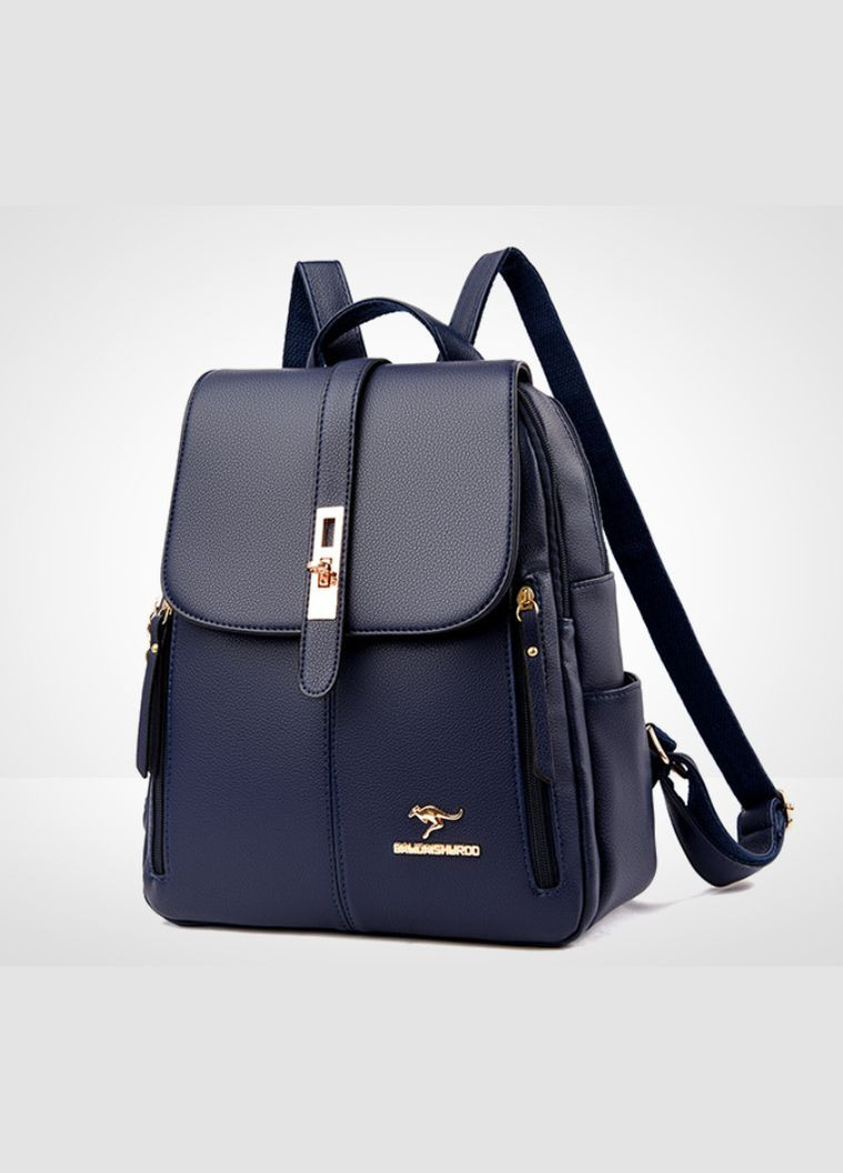 Жіночий рюкзак Kangooru рюкзачок кенгуру синій OEM (325482446)