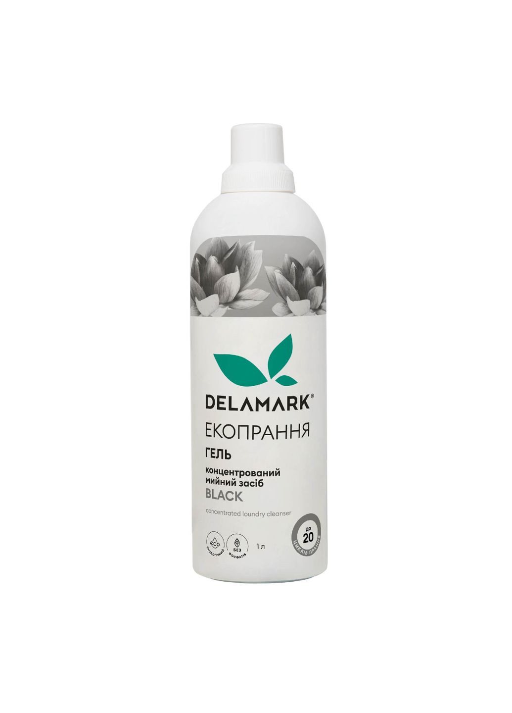 Гель для прання Royal Powder Black, 1 л DeLaMark (328309439)