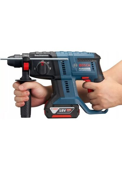 Акумуляторний перфоратор GBH 180-LI Professional (SDS+, 18 В, 4Ач) + кейс АКБ та зарядний присторій (25299) Bosch (327092469)