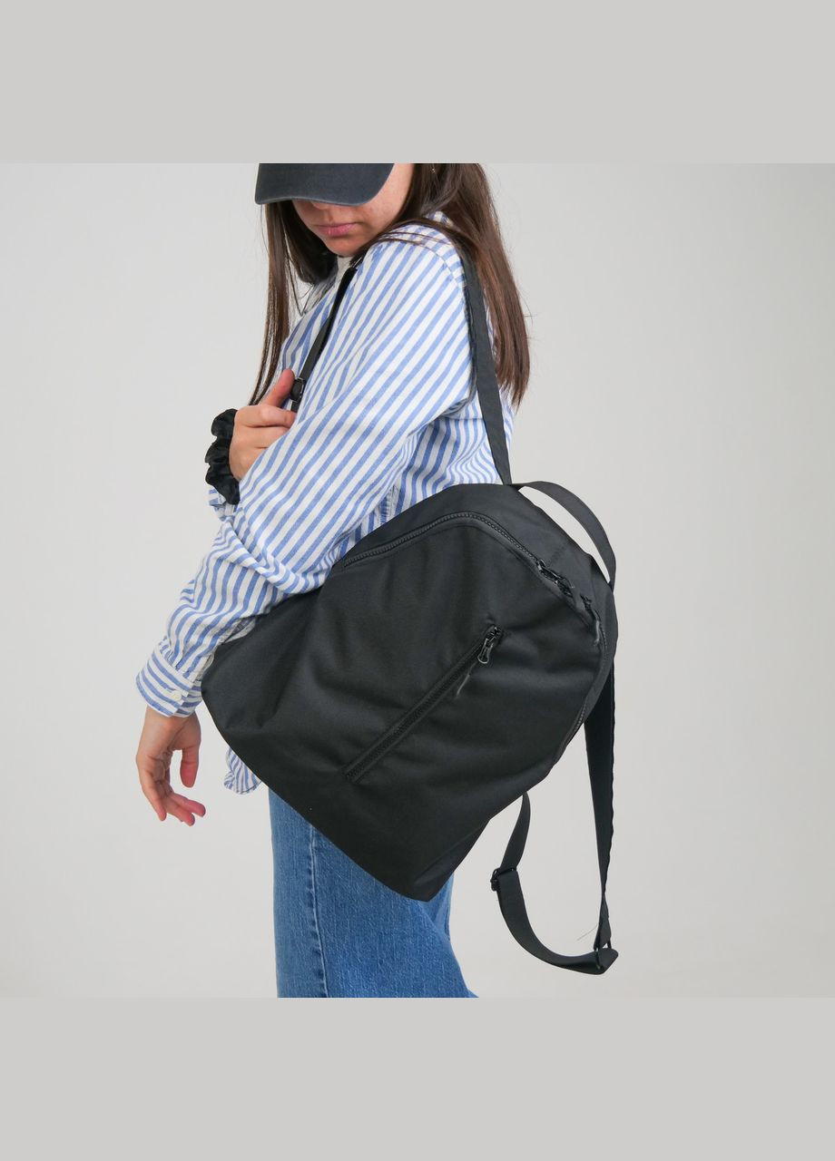Компактний жіночий рюкзак оксфорд чорний колір ToBeYou like (293247113)