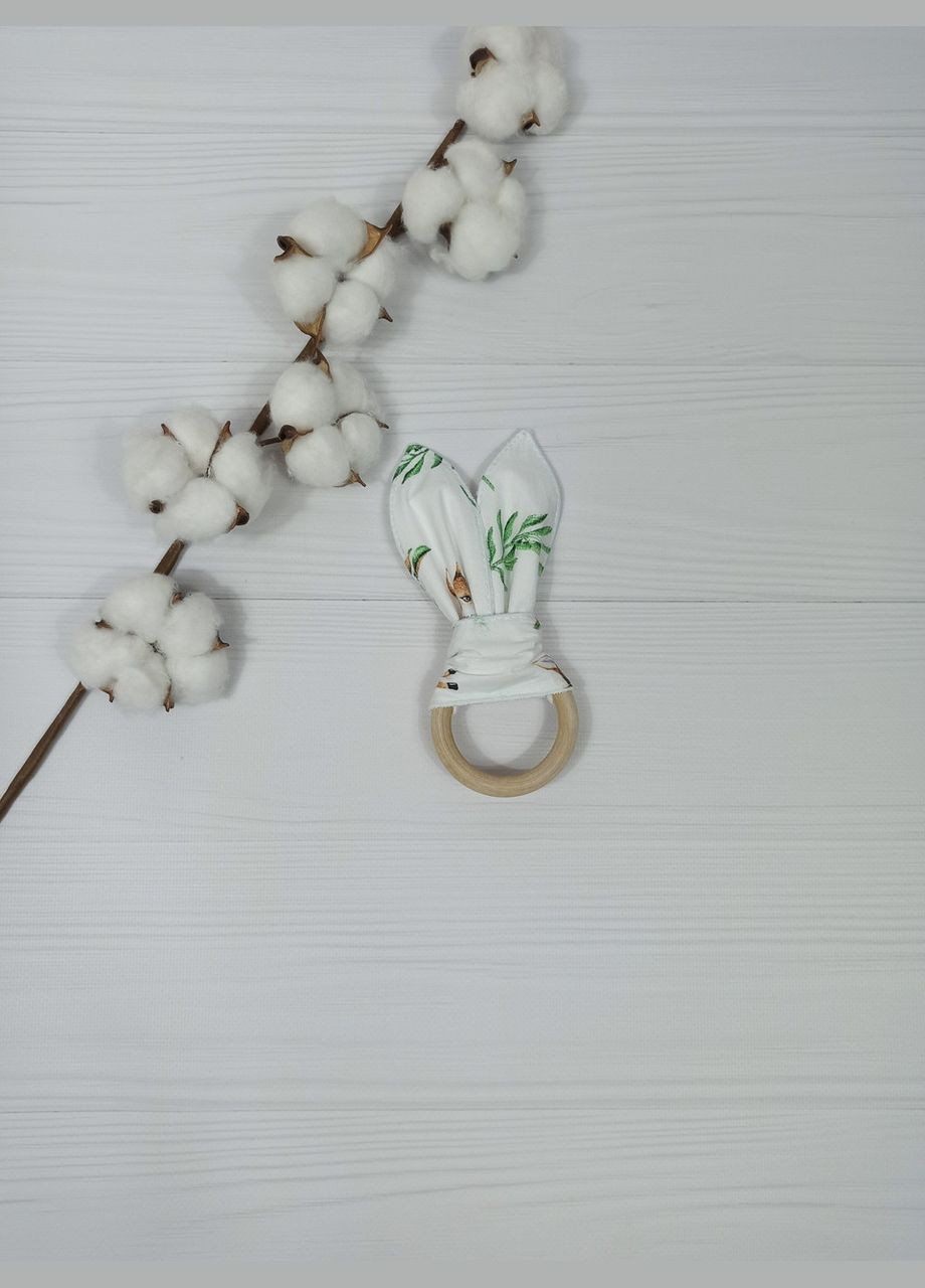 Комфортер Медвежонок и Эко грызунок Шуршащие ушки a.l.babybox Косули Молочный No Brand (315488288)