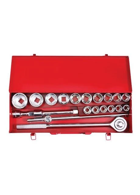 Набор инструмента 3/4", 20 ед (гол. 19-50 мм) металлический кейс ET-6024 Intertool (349807382)