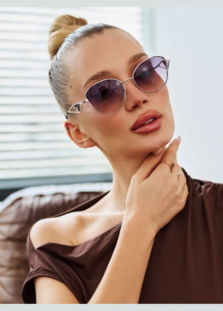 Тонированные очки для коррекции зрения в стиле Майбах +1.50 UV 400 Ralph (341136784)