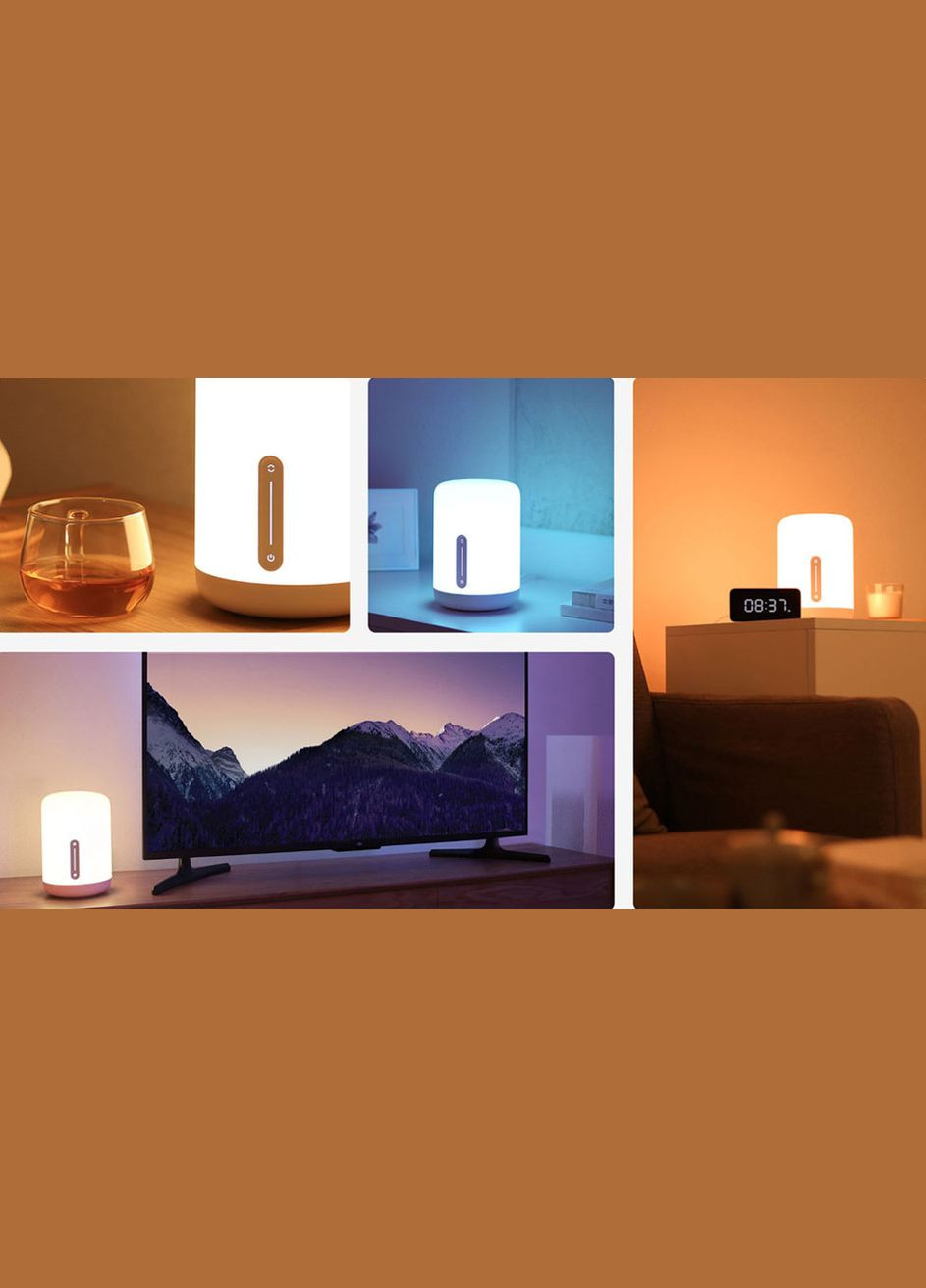 Настільна лампа Mi Bedside Lamp 2 смартсвітильник MJCTD02YL MUE4093GL Xiaomi (279554794)