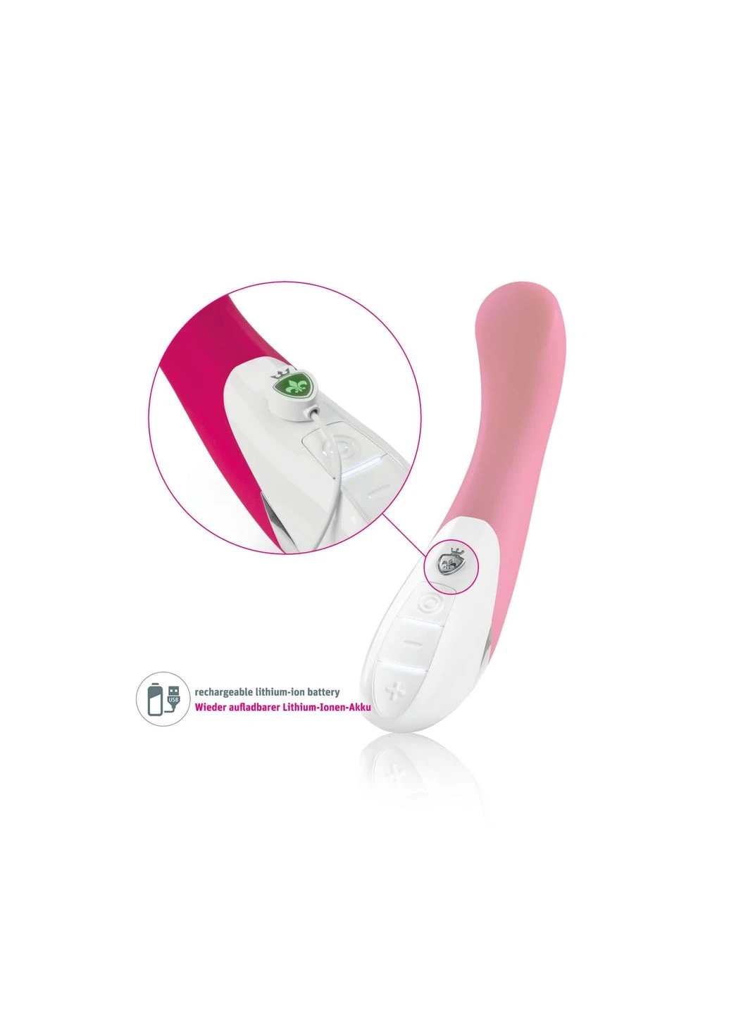 Вібратор Al Punto Pink Mystim (375225820)