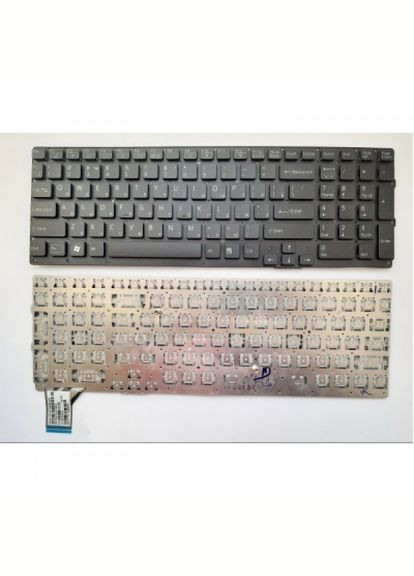Клавіатура ноутбука VPCSE Series черная без рамки подсветка UA (A43386) Sony vpc-se series черная без рамки подсветка ua (275091815)