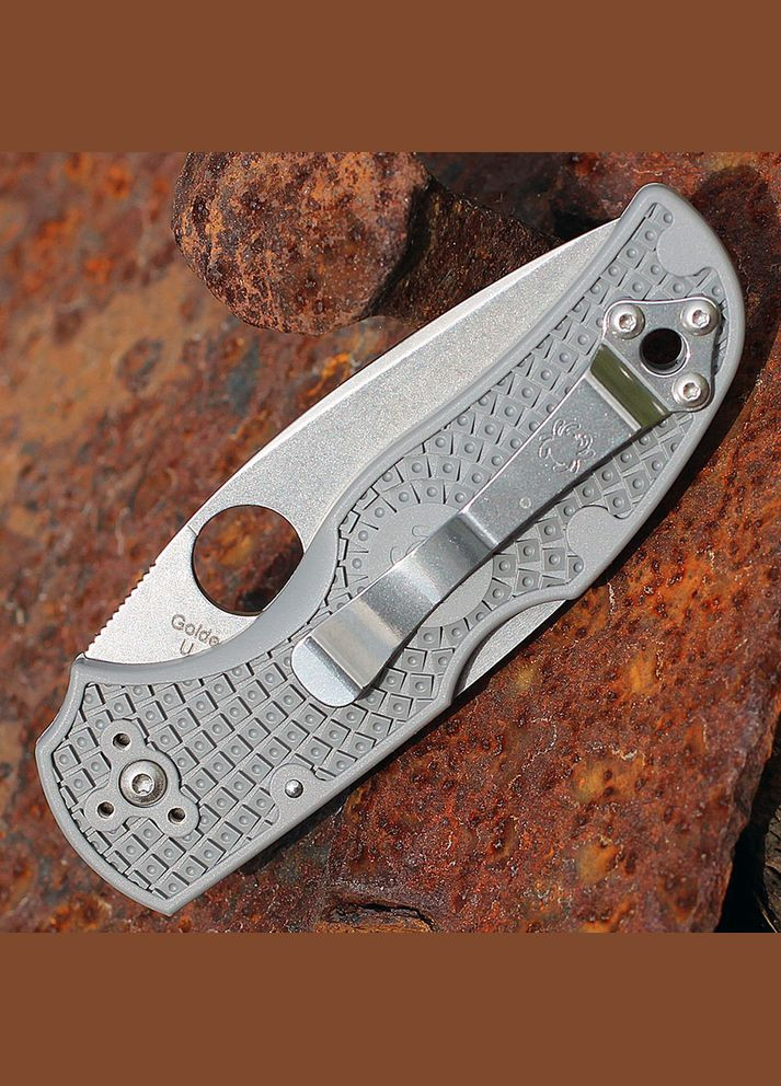 Нож Native 5 Maxamet steel FRN C41PGY5 Spyderco (322471241)