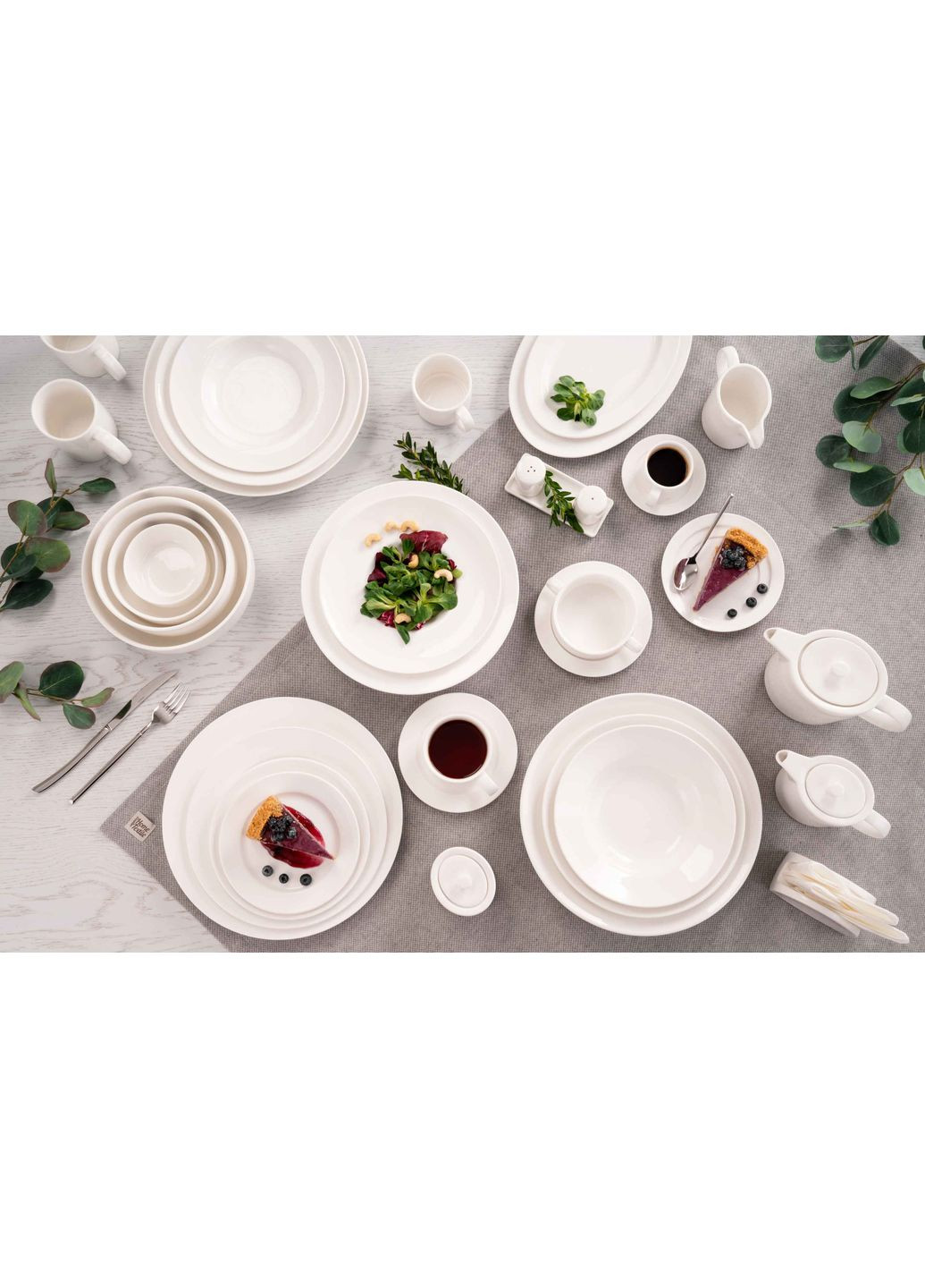 Тарелка глубокая Prato, 28 см, фарфор Ardesto (360605003)