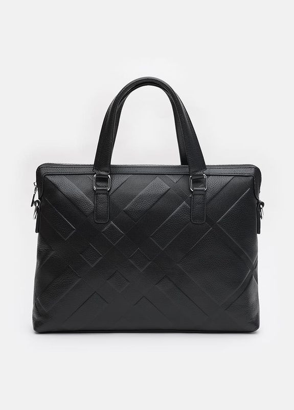 Мужская кожаная сумка K12020-36bl-black Keizer (311552724)