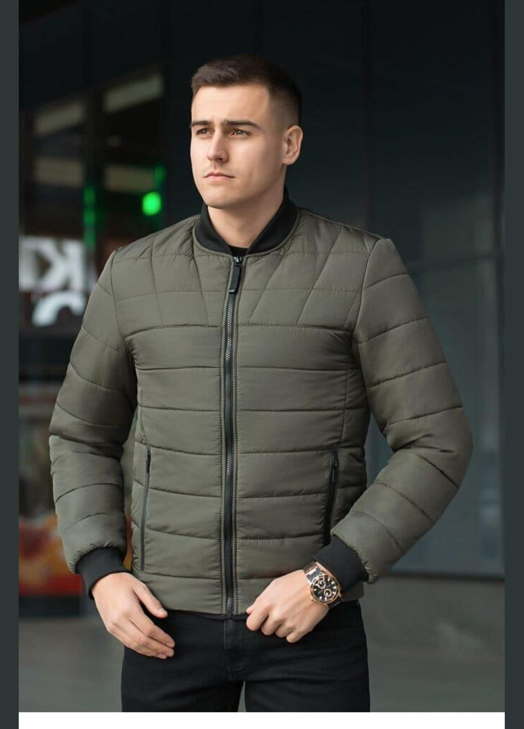 Куртка-бомбер на молнии (316457701)