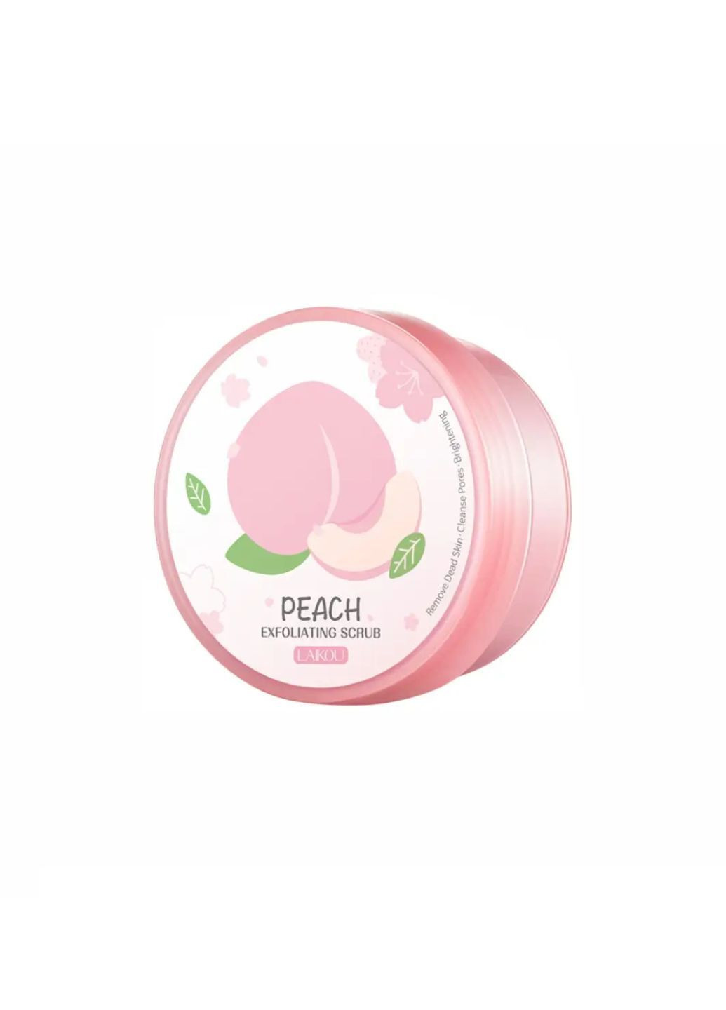 Пилинг для лица с экстрактом мякоти персика Peach Exfoliating Scrub, 90 мл Laikou (279850943)