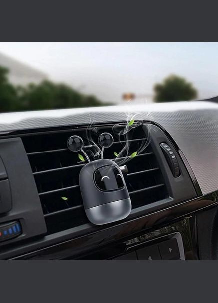 Ароматизатор автомобіль Lanxuan освіжувач повітря в машину + 3 змінних картриджів Чорний (AA050821) No Brand (330778771)