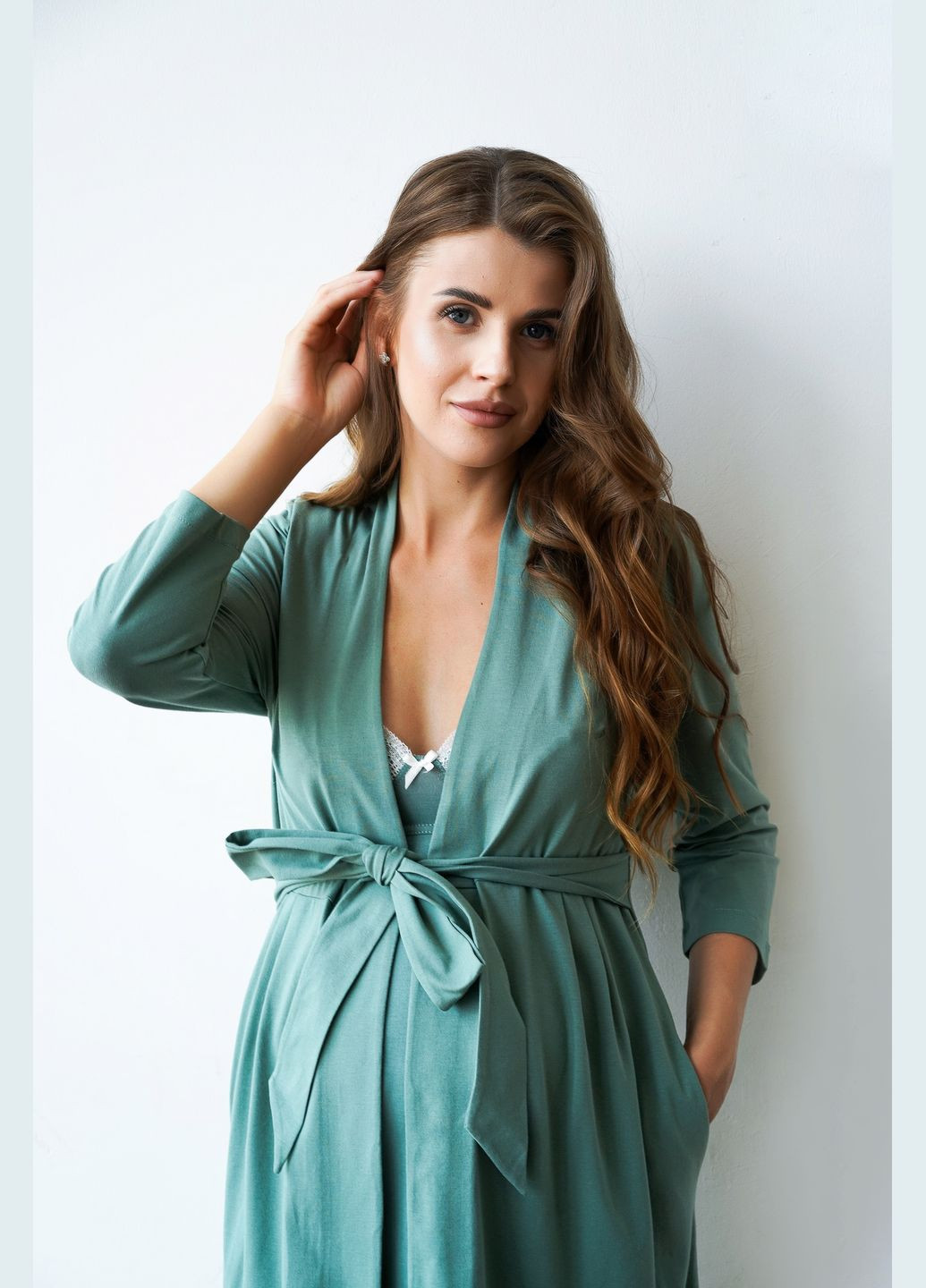 Халат для беременных и кормящих мам Soft&Lace Мамин Дім (333020495)