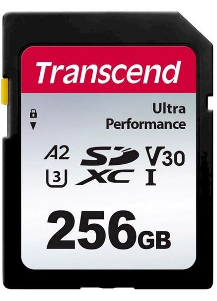 Карта памяти SD 256GB C10 UHSI U3 A2 R160/W90MB/s 4K Transcend (314835976)