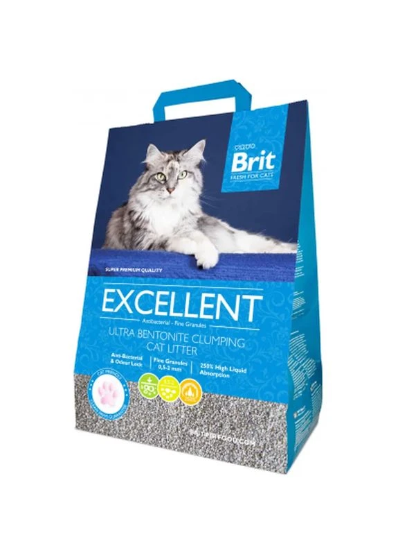 Наповнювач для туалету Excellent 5 кг (8596025058383) Brit (397435817)