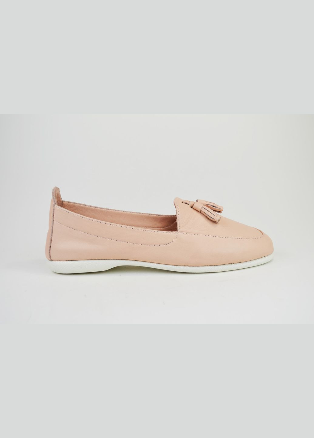 Женские балетки пудра кожа Phany | пудровые натуральная кожа (322668543)