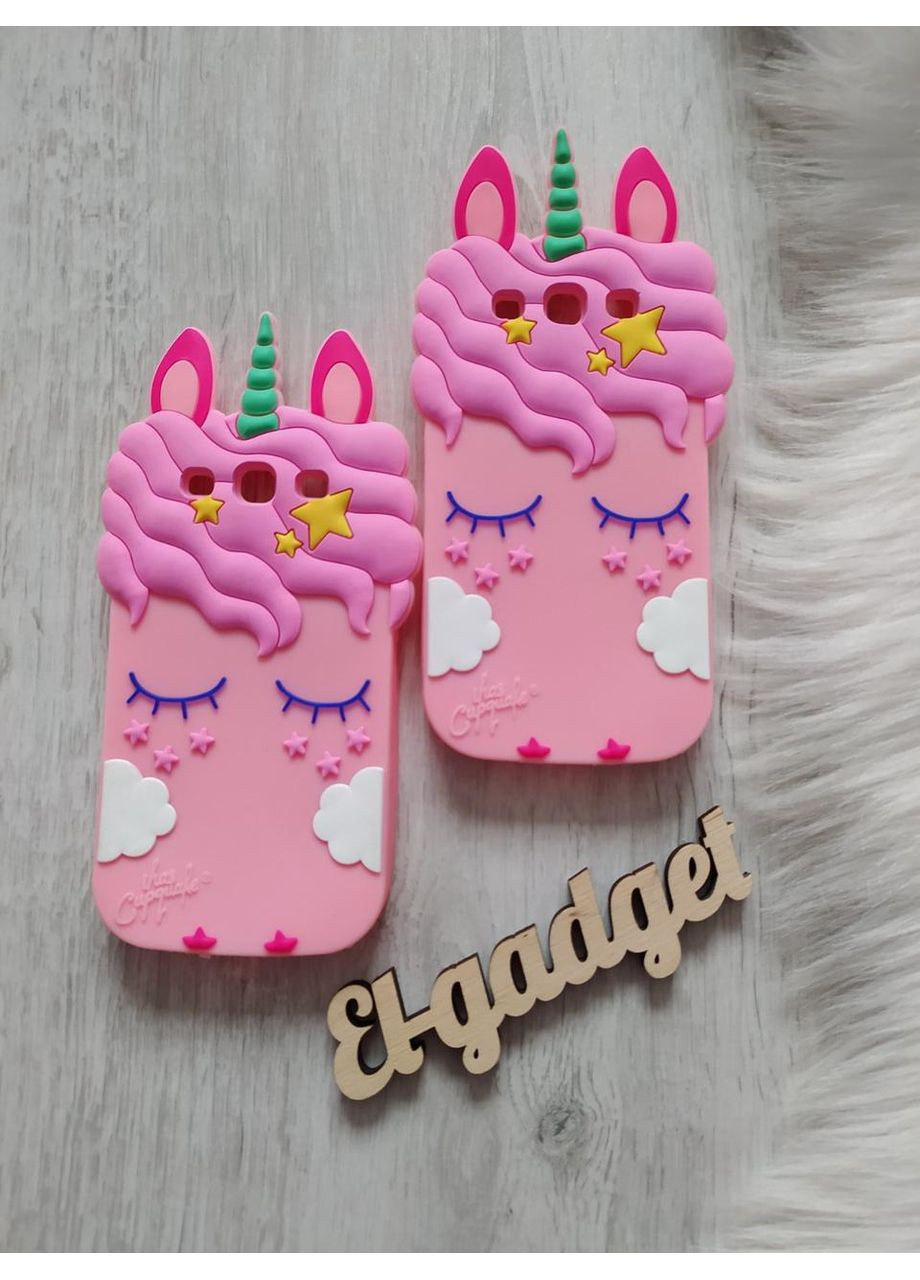 Чохол на Galaxy S3 рожевий Єдиноріг силіконовий 3d Samsung (360896350)