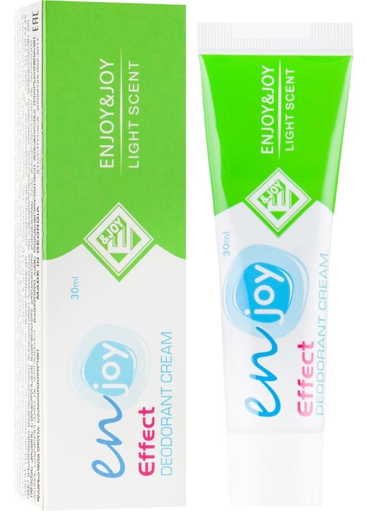 ЭКО крем дезодорант - Enjoy Light Scent Deodorant Cream (туба) 30ml (508063-31019656) Enjoy & Joy (368638179)