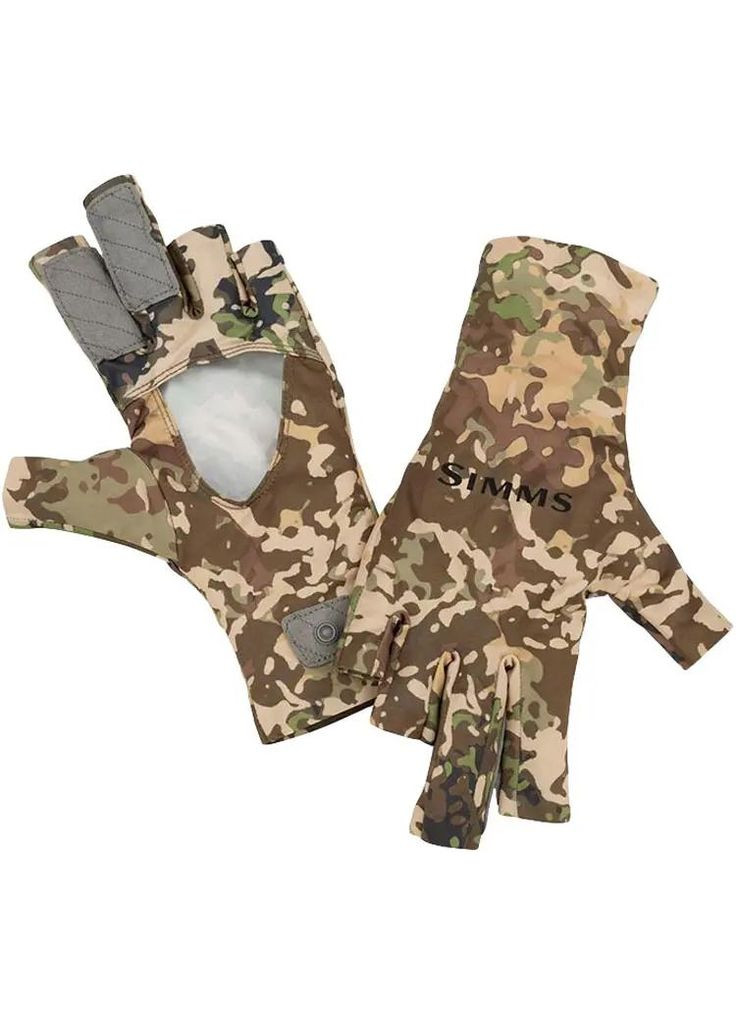Перчатки SolarFlex SunGlove River Camo Simms (341540365)