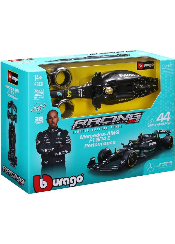 Авто-конструктор MERCEDES-AMG F1 W14 PERFORMANCE 1:24 (18-28510) Bburago (370034343)