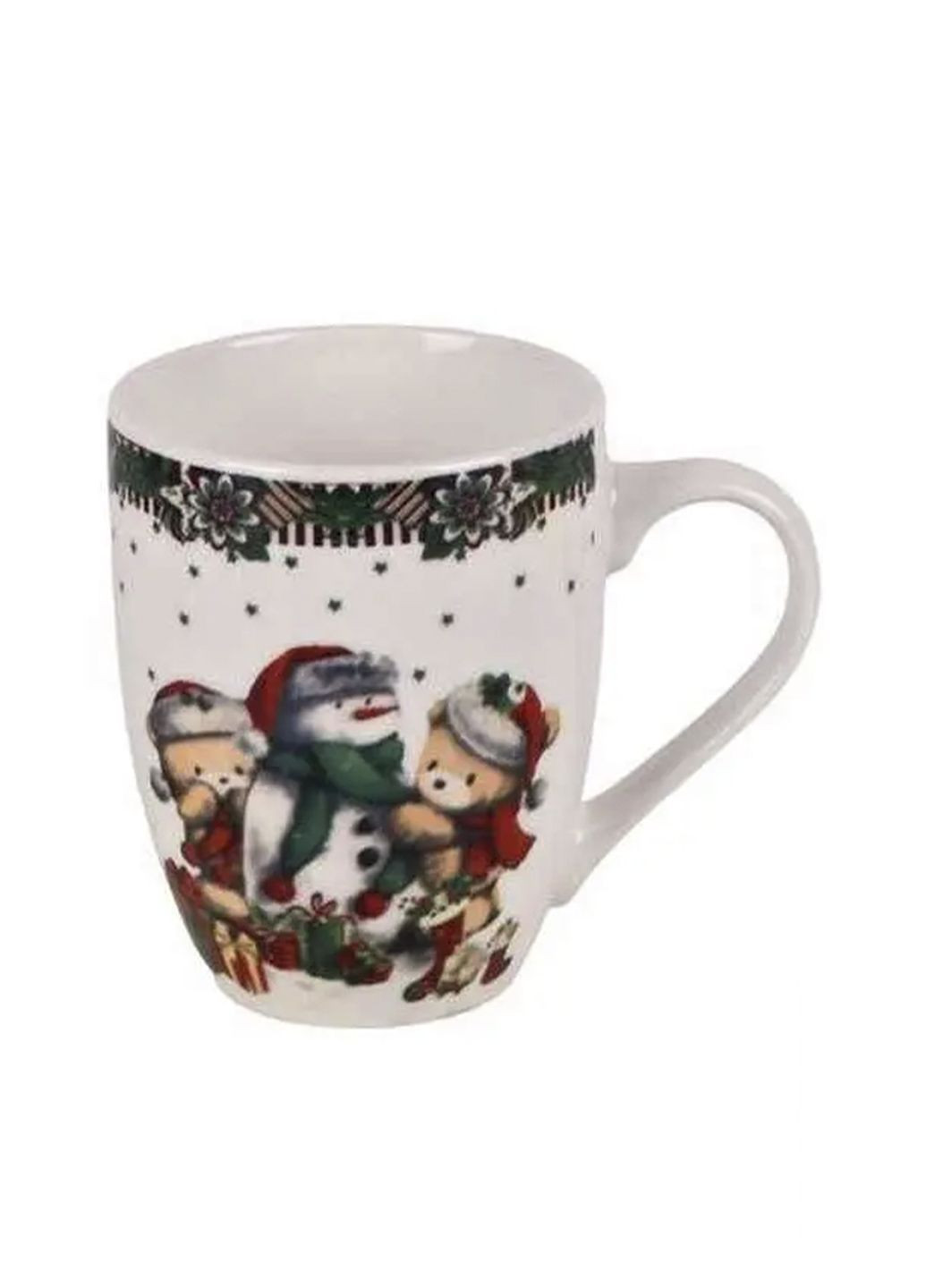 Новогодняя чашка "Bear" цвет разноцветный CB-00286386 No Brand (366038083)