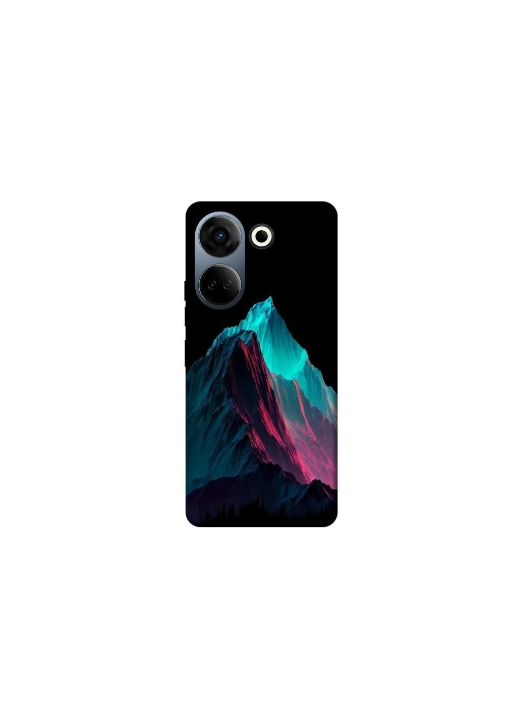 Чехол на TECNO Camon 20 Pro (CK7n) Neon mountains Frontalka (381135800)